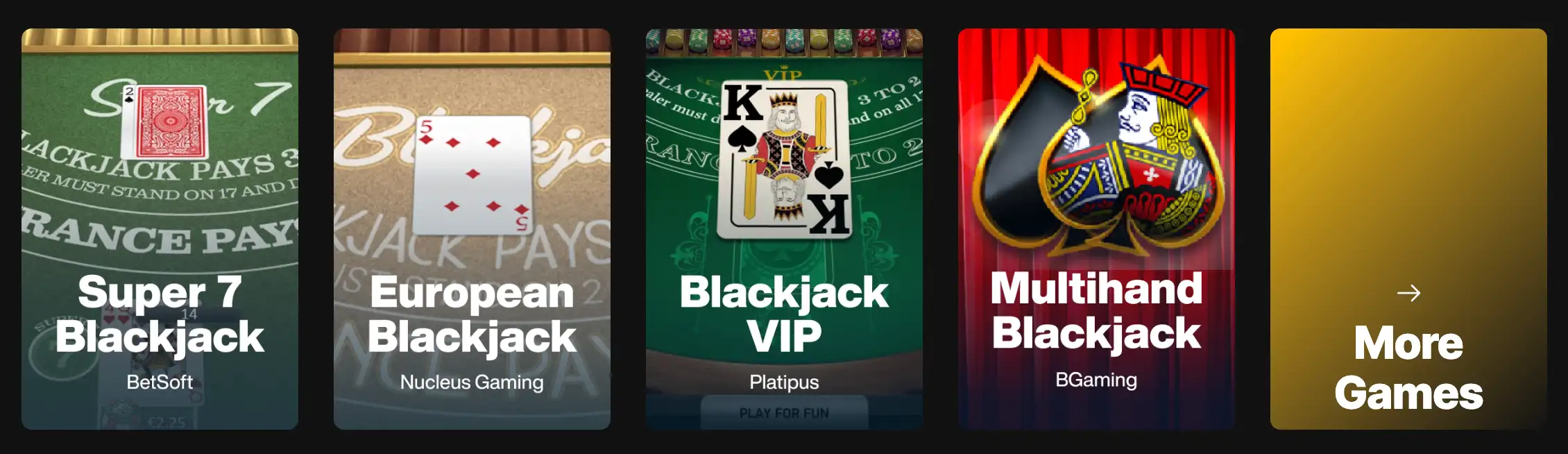 Online Blackjack at Casino Online MrZ